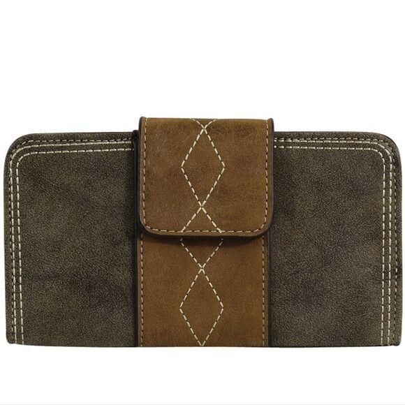Justin Boots Boot Barn  Ladies Wallet NWT - Picture 1 of 2